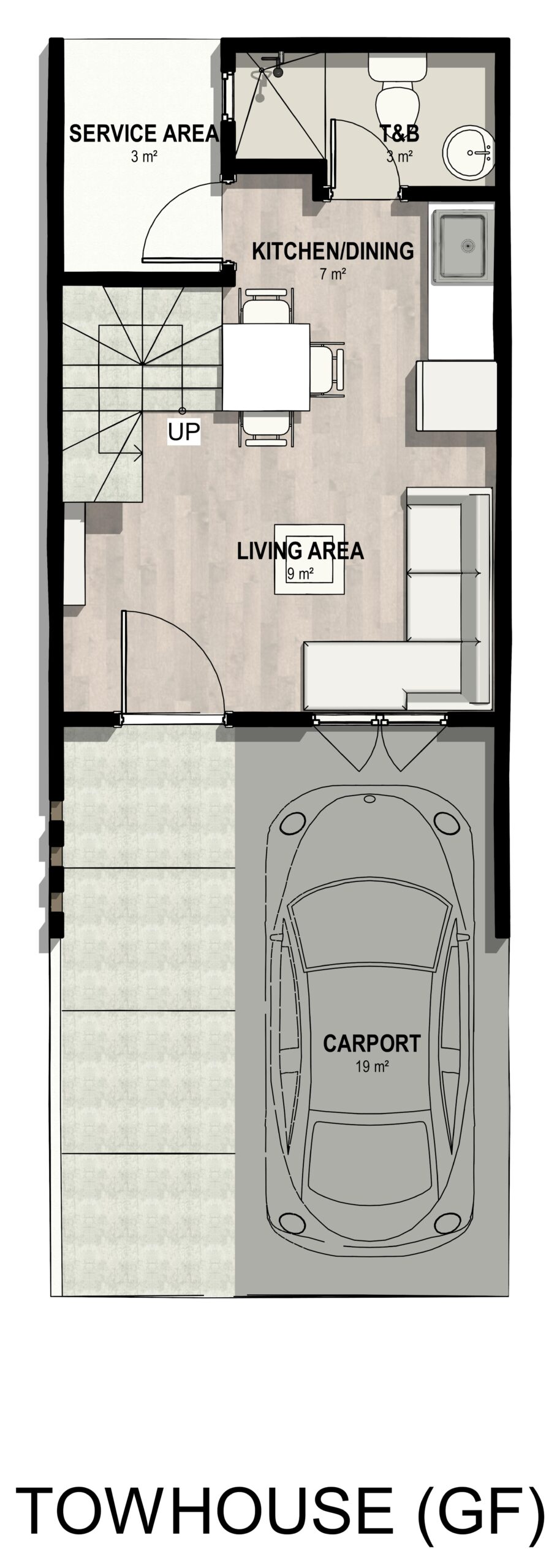 Townhouse (GF)
